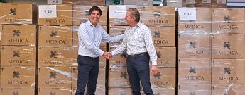 Medica Europe hernieuwt samenwerking met Vos Logistics; dagelijkse belevering van ziekenhuizen in de Benelux